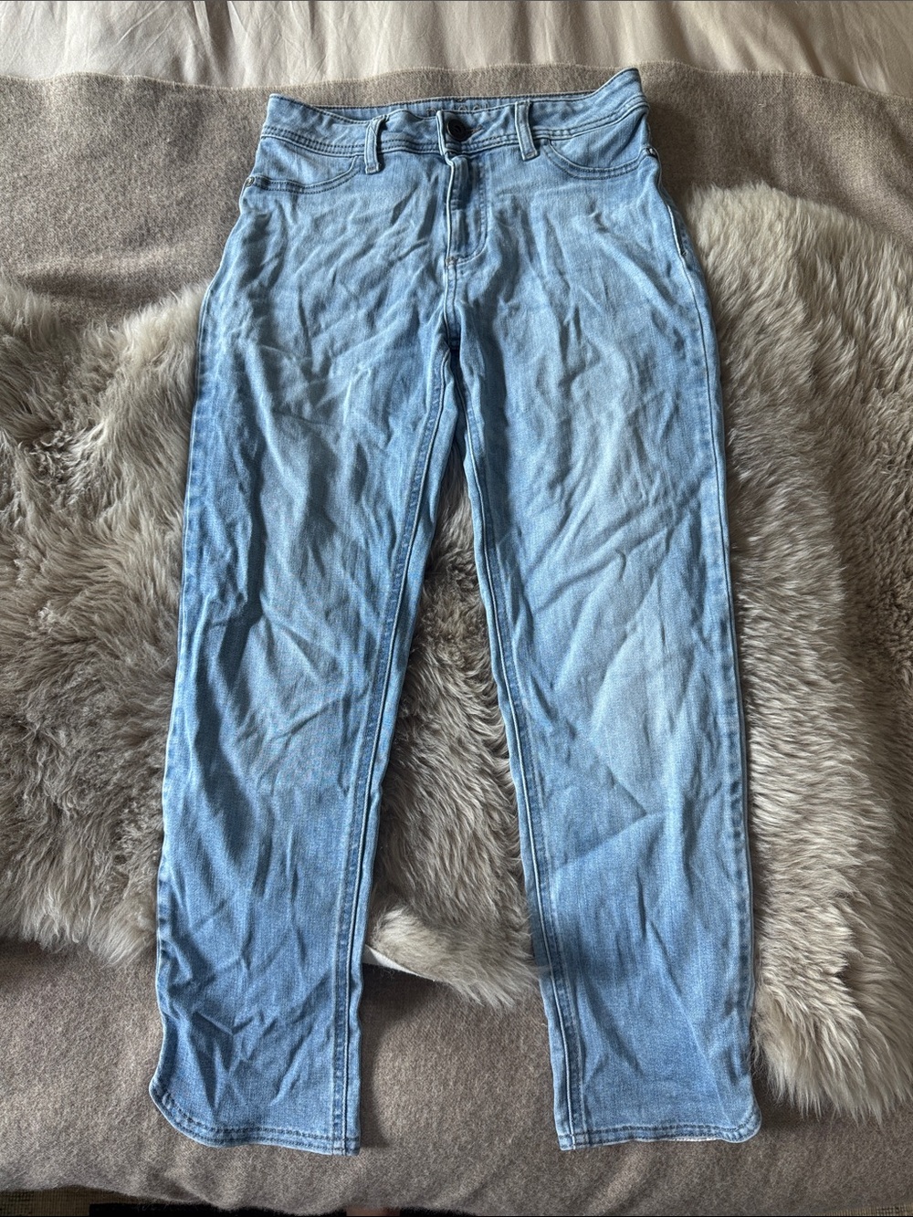 DL1961 Bardot Light Blue Cropped Women's Jeans